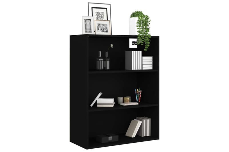 beBasic Riippuva seinäkaappi musta 69,5x32,5x90 cm - Musta - Säilytys - Seinäsäilytys