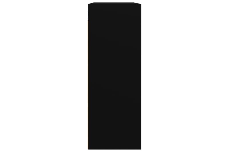 beBasic Riippuva seinäkaappi musta 69,5x32,5x90 cm - Musta - Säilytys - Seinäsäilytys