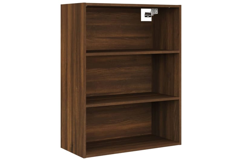 beBasic Riippuva seinäkaappi ruskea tammi 69,5x32,5x90 cm - Ruskea - Säilytys - Seinäsäilytys