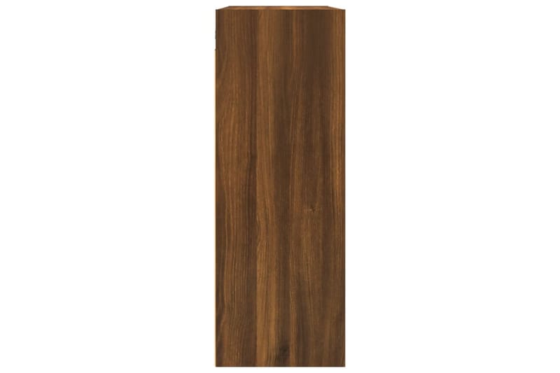 beBasic Riippuva seinäkaappi ruskea tammi 69,5x32,5x90 cm - Ruskea - Säilytys - Seinäsäilytys