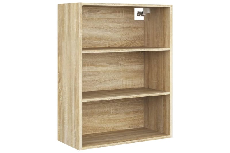beBasic Riippuva seinäkaappi Sonoma-tammi 69,5x32,5x90 cm - Ruskea - Säilytys - Seinäsäilytys