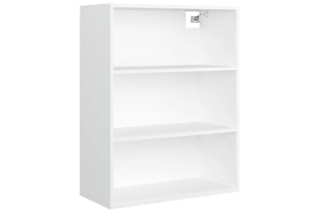 beBasic Riippuva seinäkaappi valkoinen 69,5x32,5x90 cm - Valkoinen - Säilytys - Seinäsäilytys