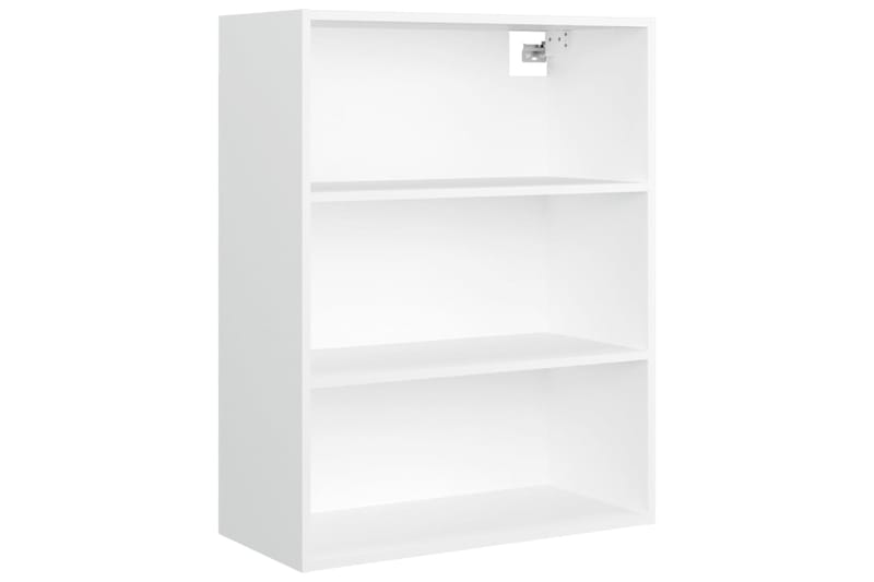 beBasic Riippuva seinäkaappi valkoinen 69,5x32,5x90 cm - Valkoinen - Säilytys - Seinäsäilytys