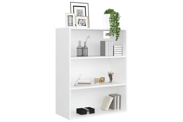 beBasic Riippuva seinäkaappi valkoinen 69,5x32,5x90 cm - Valkoinen - Säilytys - Seinäsäilytys