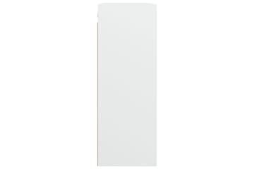 beBasic Riippuva seinäkaappi valkoinen 69,5x32,5x90 cm - Valkoinen - Säilytys - Seinäsäilytys