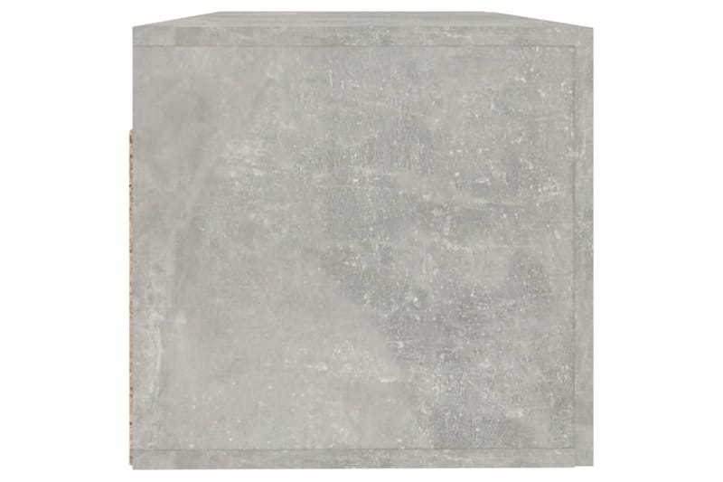 beBasic Seinäkaappi betoninharmaa 100x36,5x35 cm tekninen puu - Harmaa - Säilytys - Seinäsäilytys