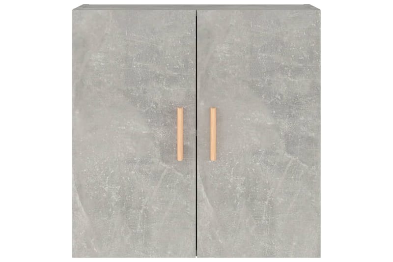 beBasic Seinäkaappi betoninharmaa 60x30x60 cm tekninen puu - Valkoinen - Säilytys - Seinäsäilytys