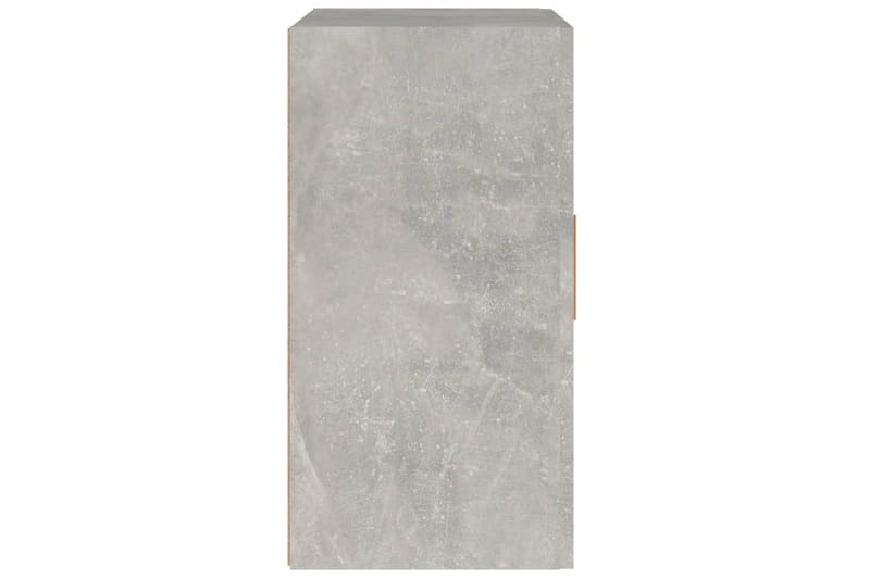beBasic Seinäkaappi betoninharmaa 60x30x60 cm tekninen puu - Valkoinen - Säilytys - Seinäsäilytys