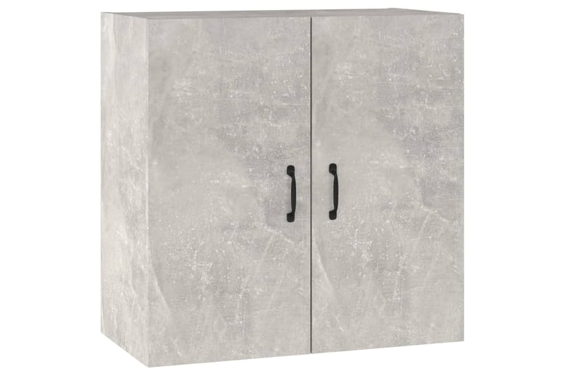 beBasic Seinäkaappi betoninharmaa 60x31x60 cm tekninen puu - Harmaa - Säilytys - Seinäsäilytys