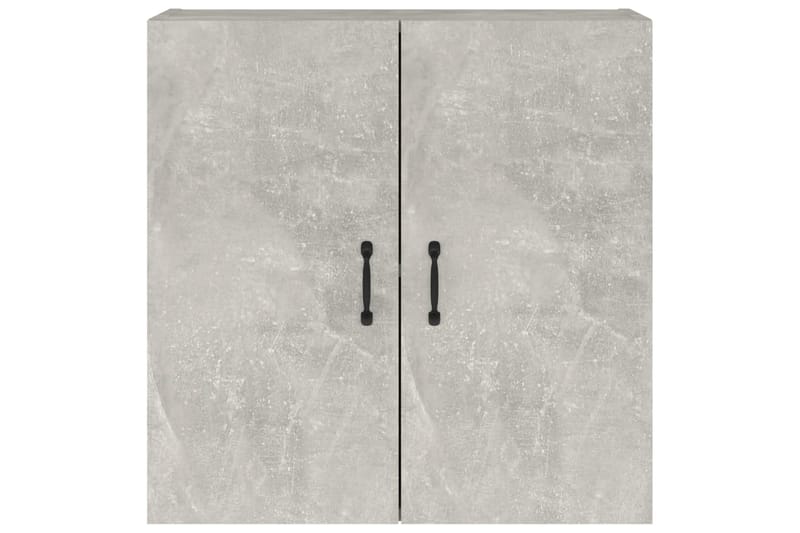 beBasic Seinäkaappi betoninharmaa 60x31x60 cm tekninen puu - Harmaa - Säilytys - Seinäsäilytys