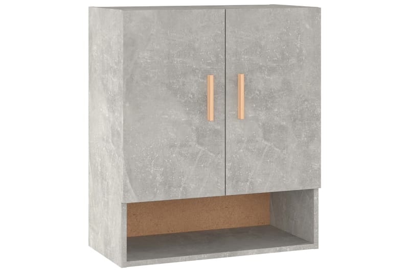 beBasic Seinäkaappi betoninharmaa 60x31x70 cm tekninen puu - Harmaa - Säilytys - Seinäsäilytys