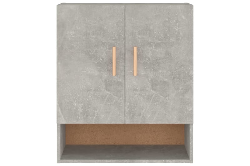 beBasic Seinäkaappi betoninharmaa 60x31x70 cm tekninen puu - Harmaa - Säilytys - Seinäsäilytys