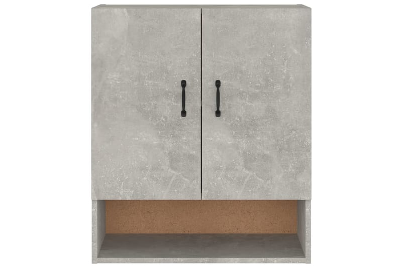 beBasic Seinäkaappi betoninharmaa 60x31x70 cm tekninen puu - Harmaa - Säilytys - Seinäsäilytys