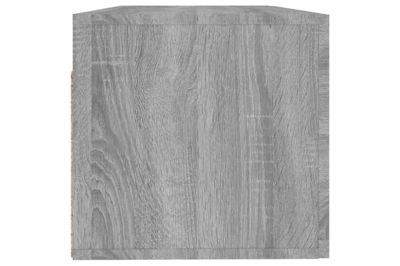 beBasic Seinäkaappi harmaa Sonoma 100x36,5x35 cm tekninen puu - Harmaa - Säilytys - Seinäsäilytys