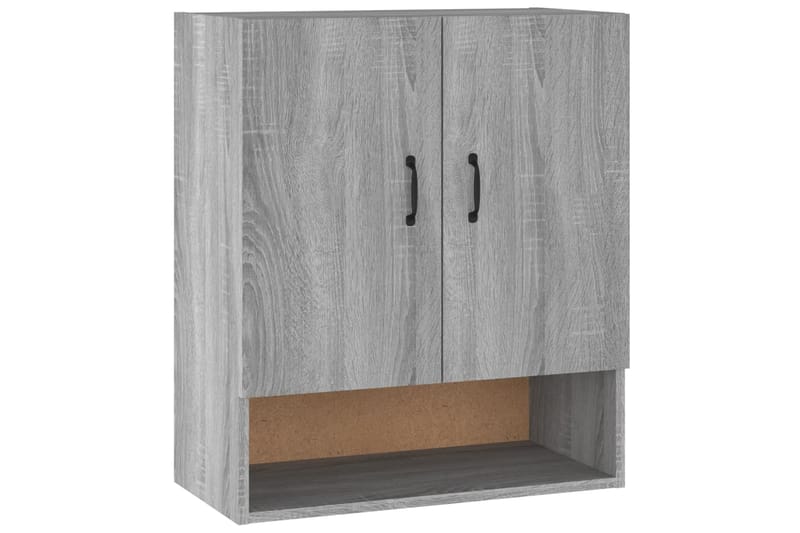 beBasic Seinäkaappi harmaa Sonoma 60x31x70 cm tekninen puu - Harmaa - Säilytys - Seinäsäilytys
