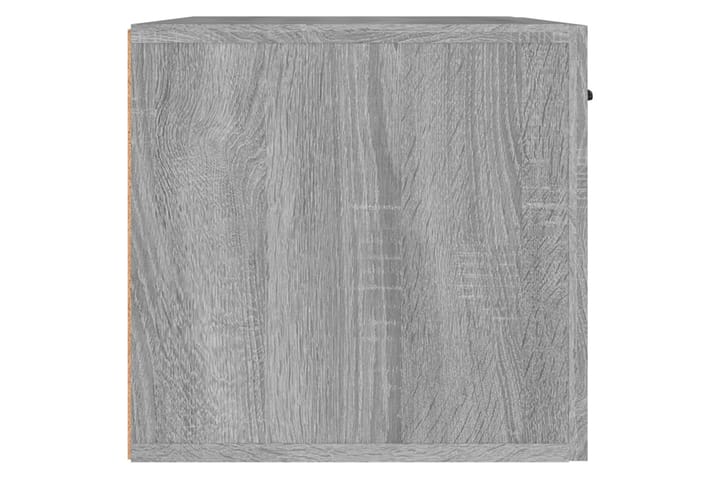 beBasic Seinäkaappi harmaa Sonoma 60x36,5x35 cm tekninen puu - Harmaa - Seinäsäilytys