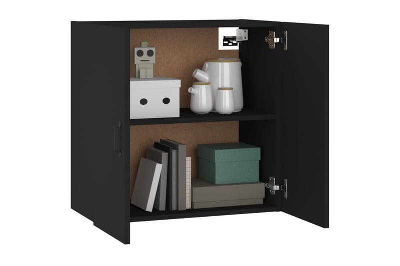 beBasic Seinäkaappi musta 60x31x60 cm tekninen puu - Musta - Säilytys - Seinäsäilytys
