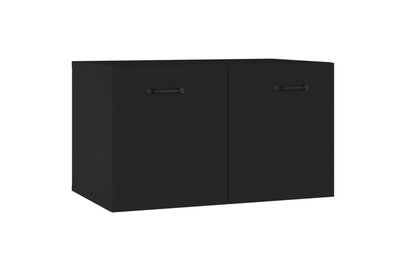 beBasic Seinäkaappi musta 60x36,5x35 cm tekninen puu - Musta - Säilytys - Seinäsäilytys