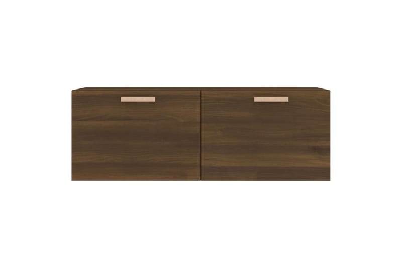 beBasic Seinäkaappi ruskea tammi 100x36,5x35 cm tekninen puu - Ruskea - Säilytys - Seinäsäilytys