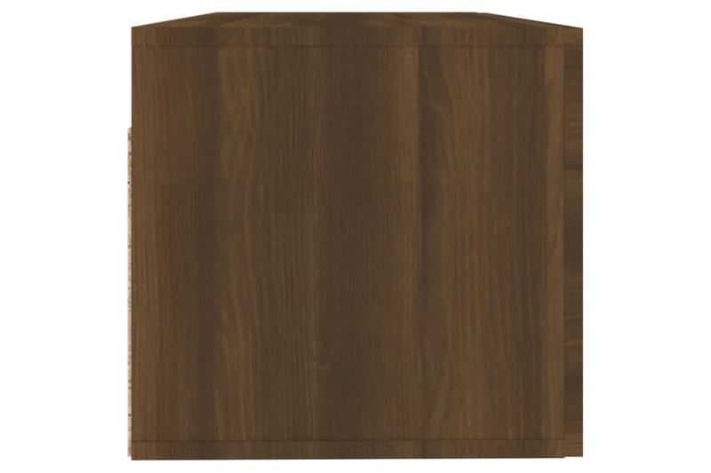 beBasic Seinäkaappi ruskea tammi 100x36,5x35 cm tekninen puu - Ruskea - Säilytys - Seinäsäilytys