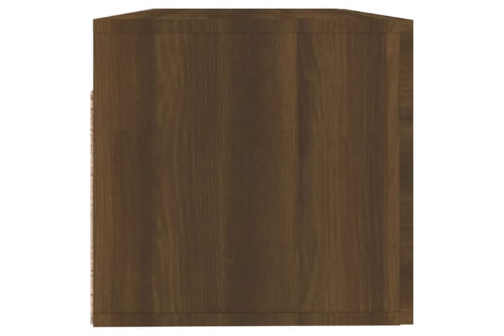 beBasic Seinäkaappi ruskea tammi 100x36,5x35 cm tekninen puu - Ruskea - Seinäsäilytys