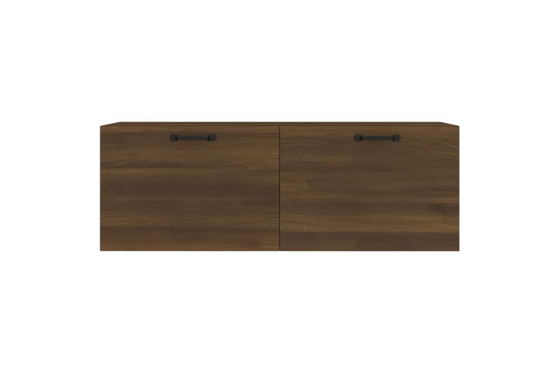 beBasic Seinäkaappi ruskea tammi 100x36,5x35 cm tekninen puu - Ruskea - Säilytys - Seinäsäilytys