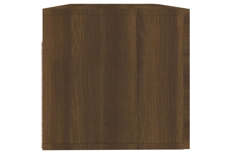 beBasic Seinäkaappi ruskea tammi 100x36,5x35 cm tekninen puu - Ruskea - Säilytys - Seinäsäilytys
