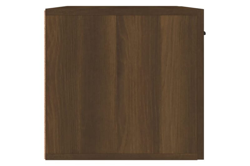 beBasic Seinäkaappi ruskea tammi 60x36,5x35 cm tekninen puu - Ruskea - Säilytys - Seinäsäilytys