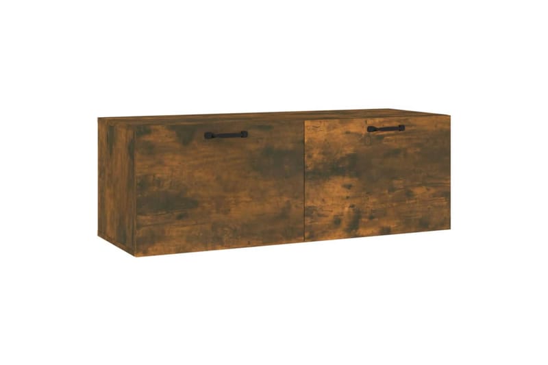 beBasic Seinäkaappi savutammi 100x36,5x35 cm tekninen puu - Ruskea - Säilytys - Seinäsäilytys