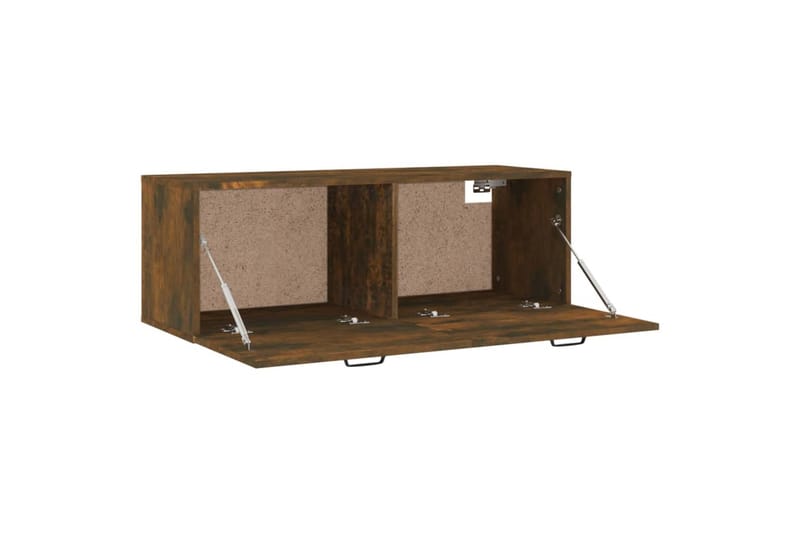 beBasic Seinäkaappi savutammi 100x36,5x35 cm tekninen puu - Ruskea - Säilytys - Seinäsäilytys