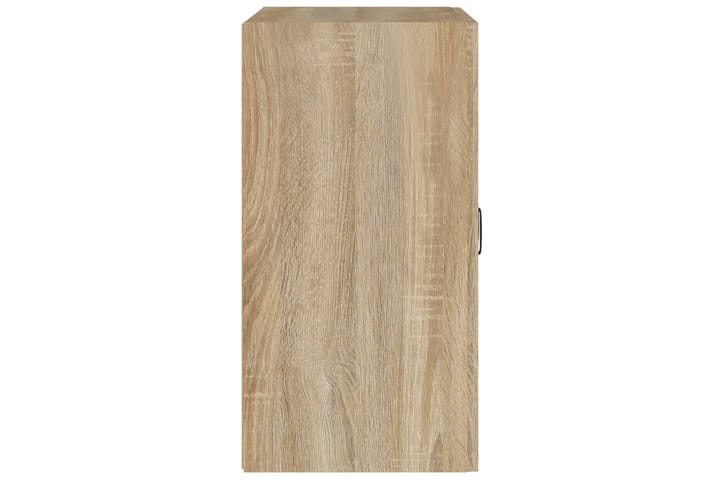 beBasic Seinäkaappi Sonoma-tammi 60x31x60 cm tekninen puu - Ruskea - Seinäsäilytys