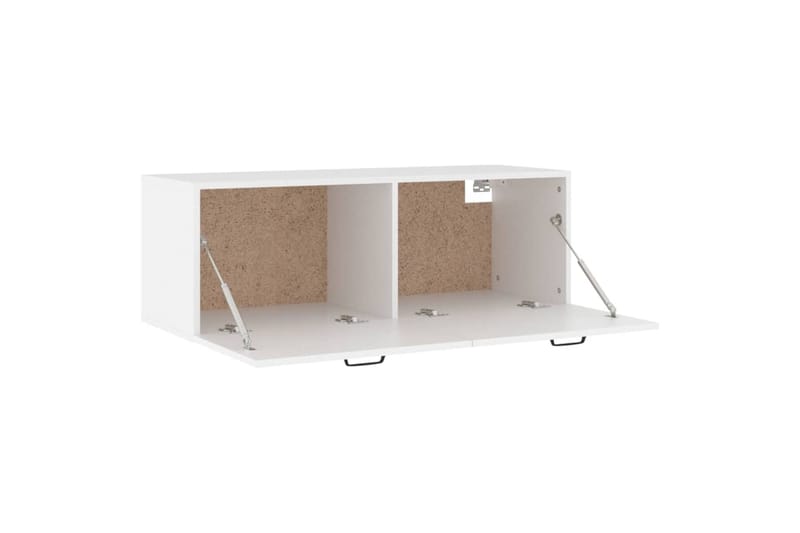 beBasic Seinäkaappi valkoinen 100x36,5x35 cm tekninen puu - Valkoinen - Säilytys - Seinäsäilytys