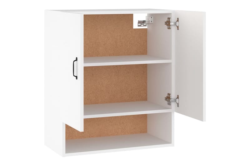 beBasic Seinäkaappi valkoinen 60x31x70 cm tekninen puu - Valkoinen - Säilytys - Seinäsäilytys