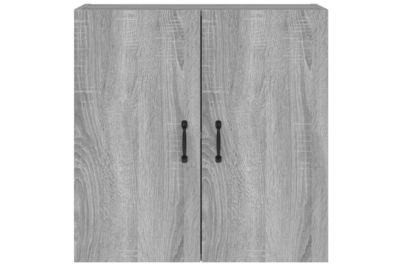 beBasic TV-seinäkaappi harmaa Sonoma 60x31x60 cm tekninen puu - Harmaa - Säilytys - Seinäsäilytys