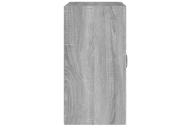 beBasic TV-seinäkaappi harmaa Sonoma 60x31x60 cm tekninen puu - Harmaa - Säilytys - Seinäsäilytys