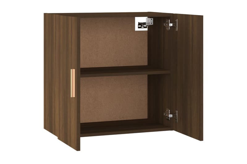 beBasic TV-seinäkaappi ruskea tammi 60x30x60 cm tekninen puu - Ruskea - Säilytys - Seinäsäilytys