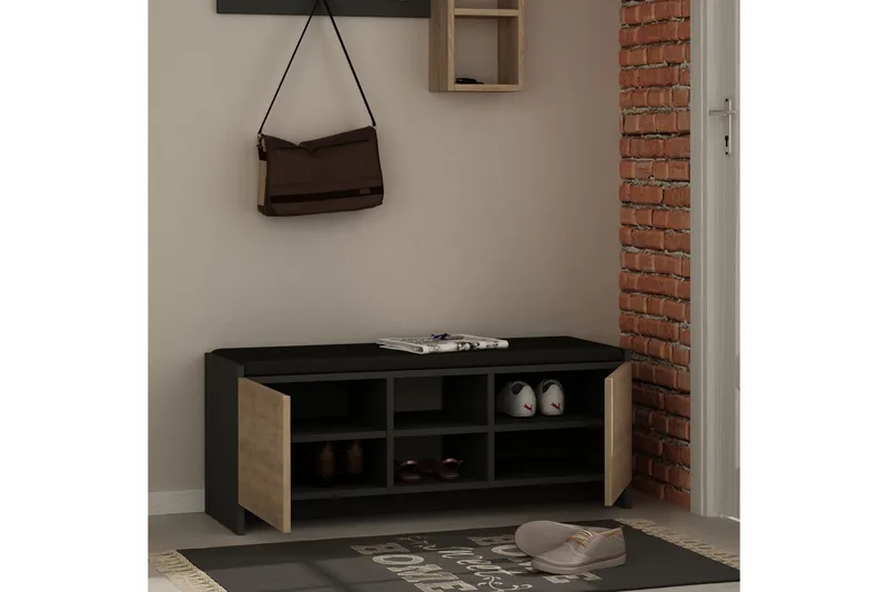 Kenkähylly Rodger - Säilytys - Eteisen säilytys