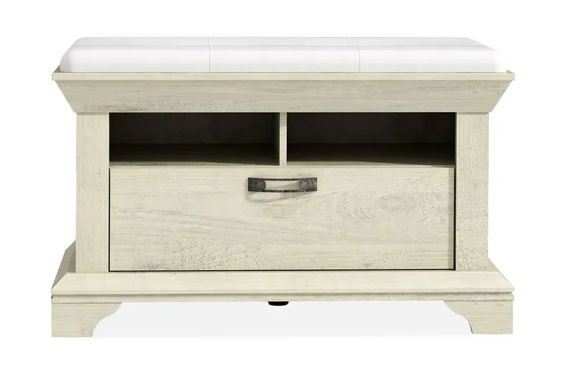 Kenkäkaappi Anahli 46x99 cm - Valkoinen - Säilytys - Eteisen säilytys