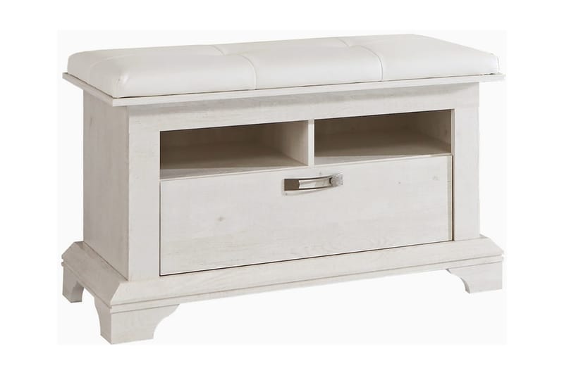 Kenkäkaappi Anahli 46x99 cm - Valkoinen - Säilytys - Eteisen säilytys