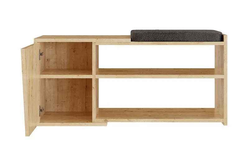 Kenkäkaappi Finones 104x37 cm - Luonnonväri - Säilytys - Eteisen säilytys