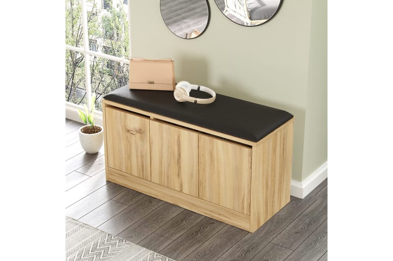 Kenkäkaappi Zakkum 89,6x45,8 cm - Ruskea - Säilytys - Eteisen säilytys