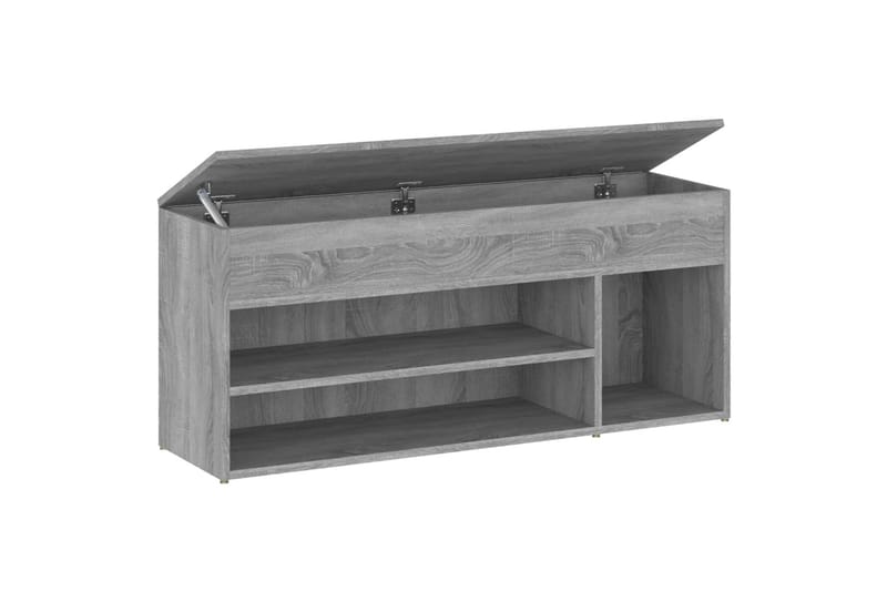 Kenkäpenkki harmaa Sonoma 105x30x45 cm tekninen puu - Harmaa - Säilytys - Eteisen säilytys
