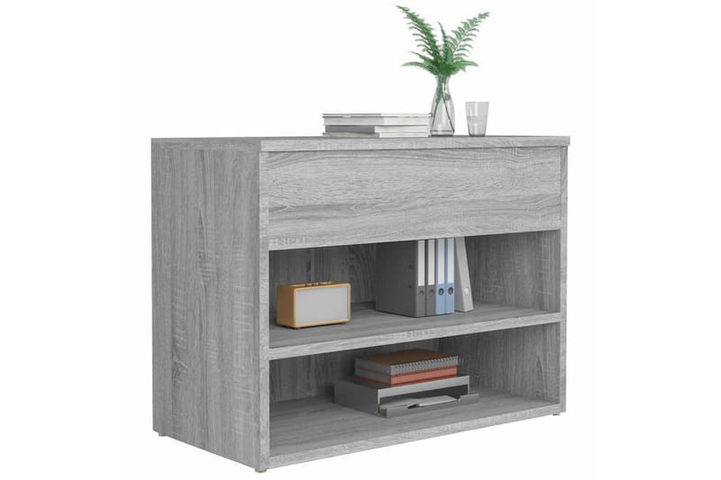 Kenkäpenkki harmaa Sonoma 60x30x45 cm tekninen puu - Harmaa - Säilytys - Eteisen säilytys