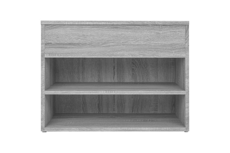 Kenkäpenkki harmaa Sonoma 60x30x45 cm tekninen puu - Harmaa - Säilytys - Eteisen säilytys