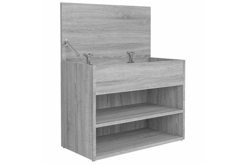 Kenkäpenkki harmaa Sonoma 60x30x45 cm tekninen puu - Harmaa - Säilytys - Eteisen säilytys