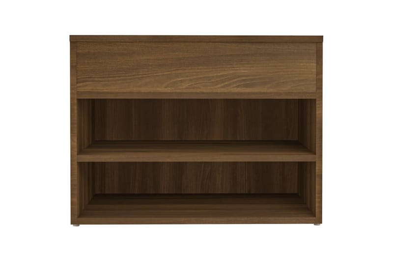 Kenkäpenkki ruskea tammi 60x30x45 cm tekninen puu - Ruskea - Säilytys - Eteisen säilytys