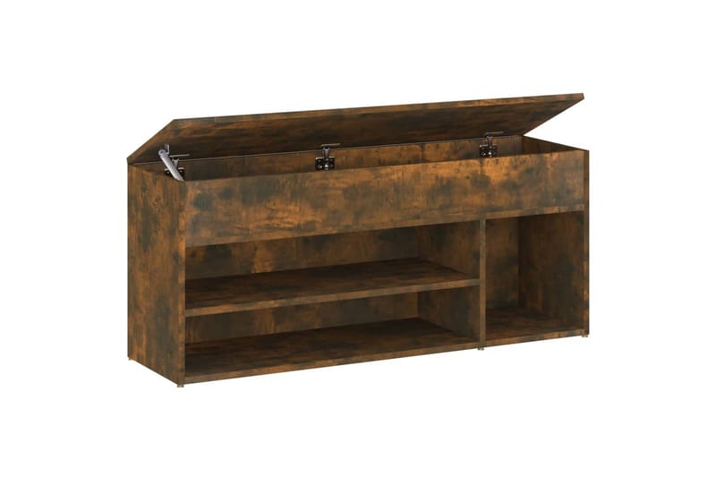Kenkäpenkki savutammi 105x30x45 cm tekninen puu - Ruskea - Säilytys - Eteisen säilytys