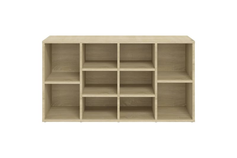 Kenkien säilytyspenkki Sonoma-tammi 103x30x54,5 cm lastulevy - Säilytys - Eteisen säilytys