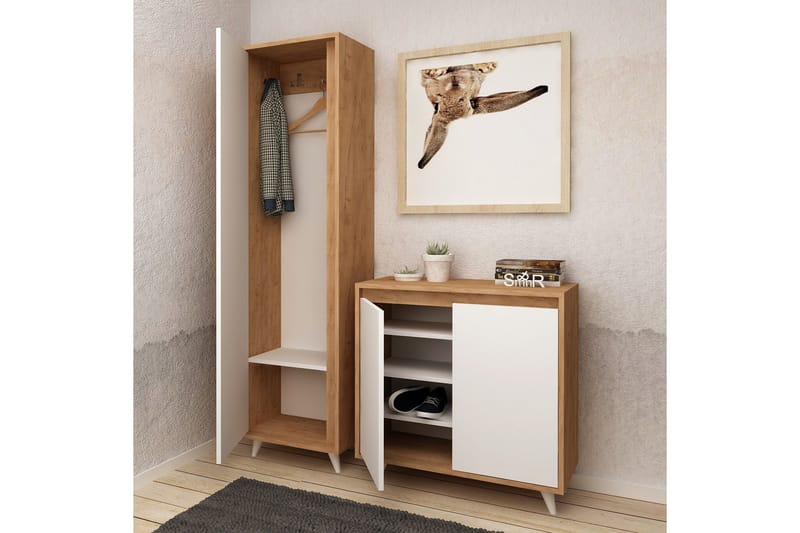 Senkki ja Kirjahylly Naidaj - Säilytys - Eteisen säilytys