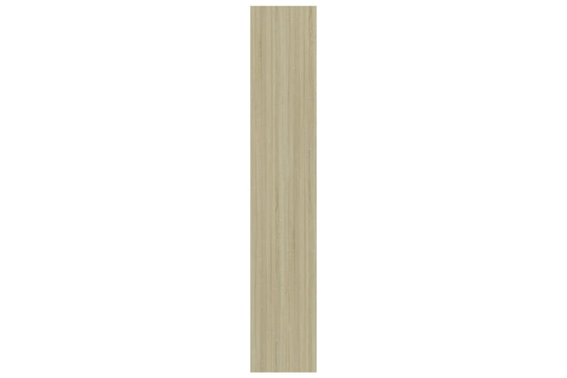 3-tasoinen kirjahylly Sonoma tammi 40x24x108 cm lastulevy - Ruskea - Säilytys - Hylly - Kirjahylly